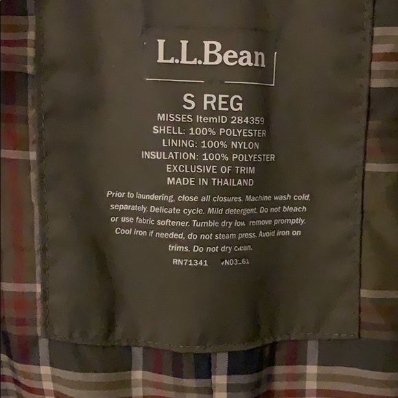 L.L. Bean Quilted Jacket - Picture 2 of 5